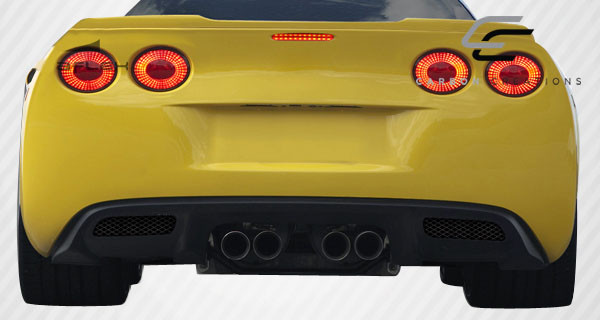 1997-2004 Chevrolet Corvette C5 Duraflex ZR Edition Rear Bumper Cover - 1 Piece / Vehicle Year Make Model Trim - 1997-2004-Chevrolet Corvette ALL / Product Type - Rear Bumper / Style Name -ZR Edition / Kit Material - FRP (Fiberglass Reinforced Plastics) / Notes -