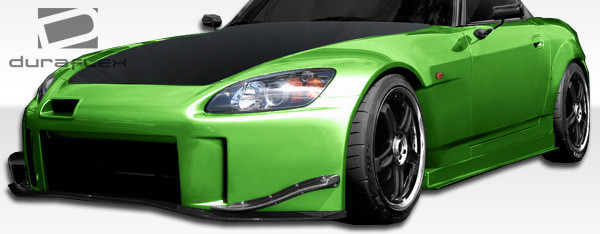 2000-2009 Honda S2000 Duraflex JS Body Kit - 7 Piece - Includes JS Front Fumper (105023) JS Front Splitter (105024) JS Side Skirts Rocker Panels (105025) JS Rear Bumper Cover (105026) JS Fenders (105027) / Vehicle Year Make Model Trim - 2000-2009-Honda S2000 ALL / Product Type - Kit / Style Name -JS / Kit Material - FRP (Fiberglass Reinforced Plastics) / Notes -