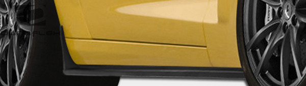 2005-2013 Chevrolet Corvette C6 Duraflex ZR Edition Side Skirts Rocker Panels - 2 Piece / Vehicle Year Make Model Trim - 2005-2013-Chevrolet Corvette ALL / Product Type - Sideskirts / Style Name -ZR Edition / Kit Material - FRP (Fiberglass Reinforced Plastics) / Notes -