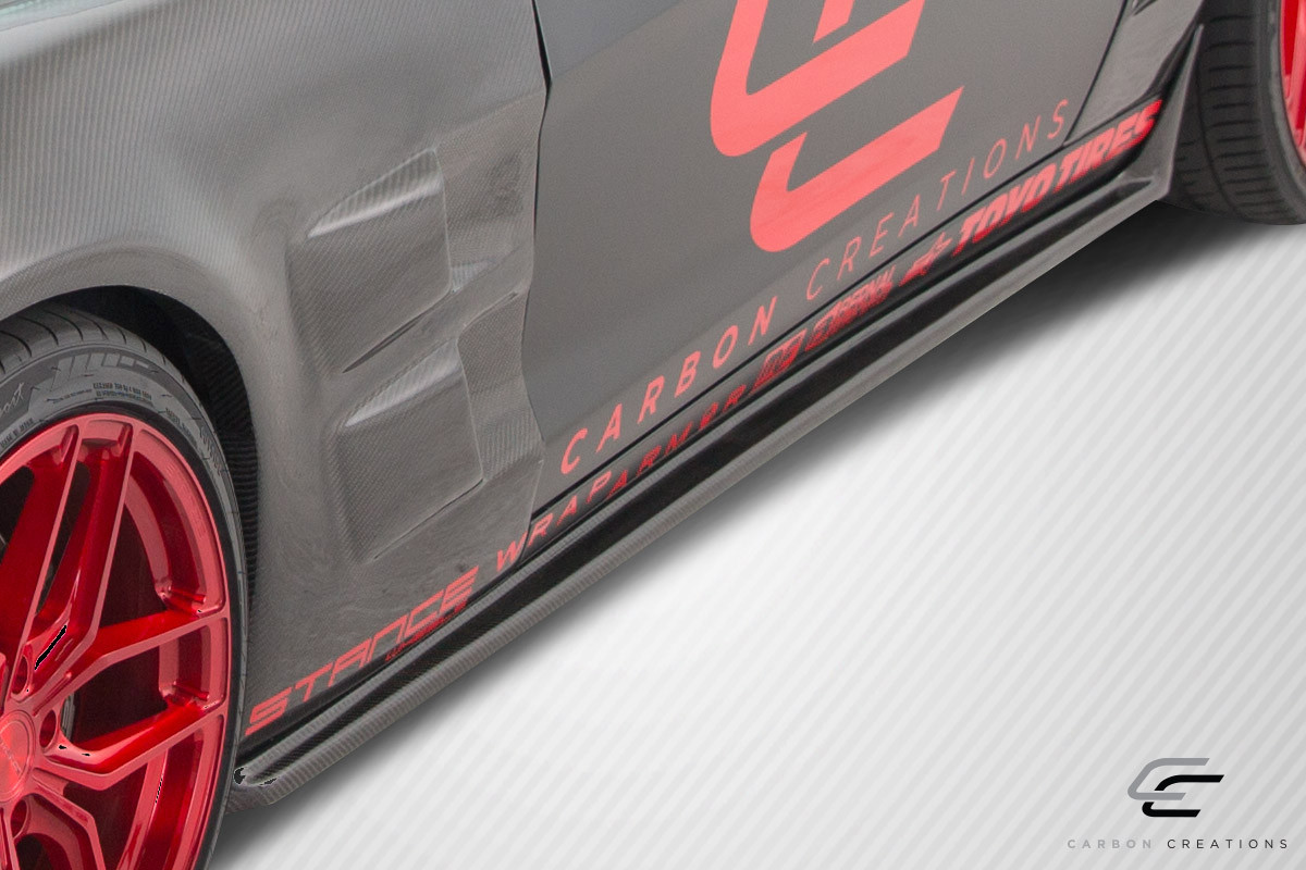 2005-2013 Chevrolet Corvette C6 Carbon Creations ZR Edition Side Skirts Rocker Panels - 2 Piece / Vehicle Year Make Model Trim - 2005-2013-Chevrolet Corvette ALL / Product Type - Sideskirts / Style Name -ZR Edition / Kit Material - Carbon Fiber / Notes -