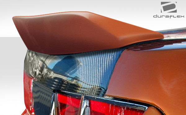 2010-2013 Chevrolet Camaro Duraflex Circuit Wing Trunk Lid Spoiler - 1 Piece / Vehicle Year Make Model Trim - 2010-2013-Chevrolet Camaro ALL / Product Type - Wing / Style Name -Circuit / Kit Material - FRP (Fiberglass Reinforced Plastics) / Notes - Note: pictures shown are of the carbon creations version. actual product is made of fiberglass.