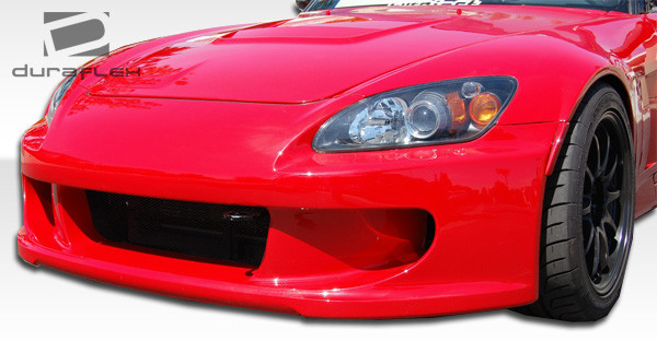 2000-2009 Honda S2000 Duraflex A-Sport Front Bumper Cover - 1 Piece / Vehicle Year Make Model Trim - 2000-2009-Honda S2000 ALL / Product Type - Front Bumper / Style Name -A-Sport / Kit Material - FRP (Fiberglass Reinforced Plastics) / Notes -