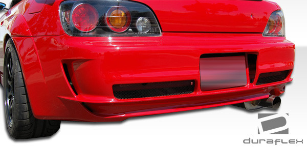 2000-2009 Honda S2000 Duraflex A-Sport Body Kit - 4 Piece - Includes A-Sport Front Bumper Cover (105918) A-Sport Side Splitters (105919) A-Sport Rear Bumper Cover (105920) / Vehicle Year Make Model Trim - 2000-2009-Honda S2000 ALL / Product Type - Kit / Style Name -A-Sport / Kit Material - FRP (Fiberglass Reinforced Plastics) / Notes -
