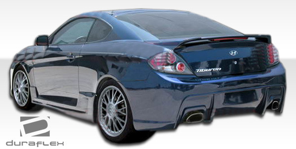 2007-2008 Hyundai Tiburon Duraflex Spec-R Side Skirts Rocker Panels - 2 Piece / Vehicle Year Make Model Trim - 2007-2008-Hyundai Tiburon ALL / Product Type - Sideskirts / Style Name -Spec-R / Kit Material - FRP (Fiberglass Reinforced Plastics) / Notes -