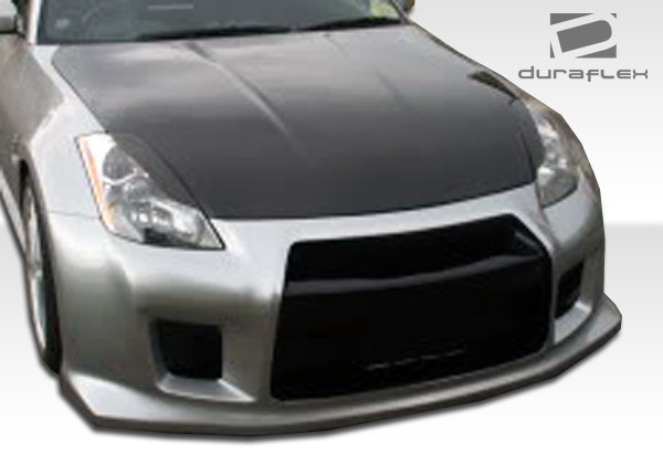 2003-2008 Nissan 350Z Z33 Duraflex R35 Front Bumper Cover - 1 Piece / Vehicle Year Make Model Trim - 2003-2008-Nissan 350Z ALL / Product Type - Front Bumper / Style Name -R35 / Kit Material - FRP (Fiberglass Reinforced Plastics) / Notes -