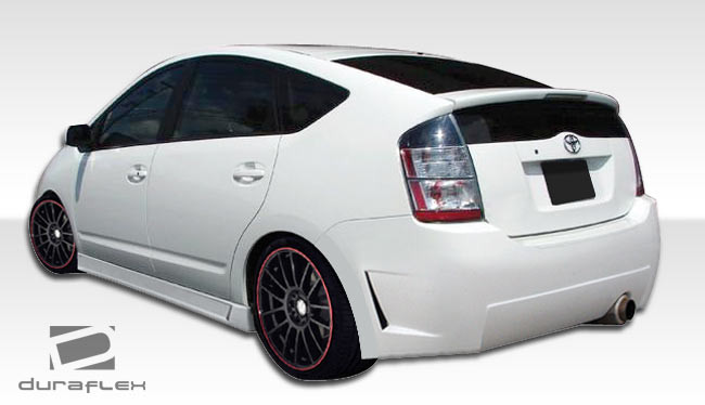 2004-2009 Toyota Prius Duraflex B-2 Side Skirts Rocker Panels - 2 Piece / Vehicle Year Make Model Trim - 2004-2009-Toyota Prius ALL / Product Type - Sideskirts / Style Name -B-2 / Kit Material - FRP (Fiberglass Reinforced Plastics) / Notes -