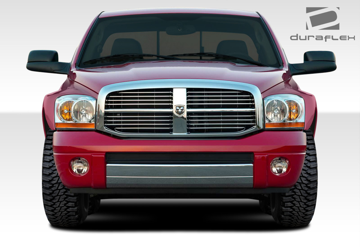 2006-2008 Dodge Ram Duraflex 4.5" Off Road Bulge Front Fenders - 2 Piece / Vehicle Year Make Model Trim - 2006-2008-Dodge Ram ALL / Product Type - Fender / Style Name -Off Road Bulge / Kit Material - FRP (Fiberglass Reinforced Plastics) / Notes -