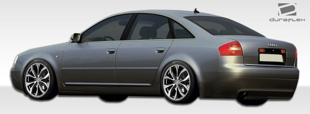 2002-2004 Audi A6 C5 Duraflex Type A Rear Lip Under Spoiler Air Dam - 1 Piece (S) / Vehicle Year Make Model Trim - 2002-2004-Audi A6 4DR / Product Type - Rear Lip/Add On / Style Name -Type A / Kit Material - FRP (Fiberglass Reinforced Plastics) / Notes - Note: All Overstock products are sold on a first come, first serve basis. Overstock products are sold as is, and all sales are final. Overstock products may not be returned or exchanged.