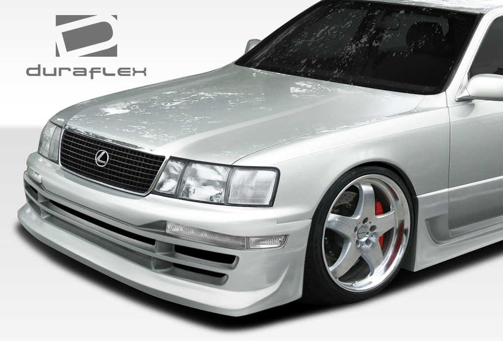 1990-1994 Lexus LS Series LS400 Duraflex Forte Front Bumper Cover - 1 Piece / Vehicle Year Make Model Trim - 1990-1994-Lexus LS - Lexus ALL / Product Type - Front Bumper / Style Name -Forte / Kit Material - FRP (Fiberglass Reinforced Plastics) / Notes -