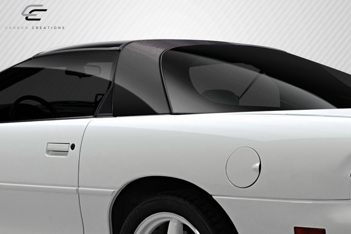 1993-2002 Chevrolet Camaro Carbon Creations LE Designs Sail Panel - 1 Piece / Vehicle Year Make Model Trim - 1993-2002-Chevrolet Camaro ALL / Product Type - Accessory / Style Name -LE Designs / Kit Material - Carbon Fiber / Notes -