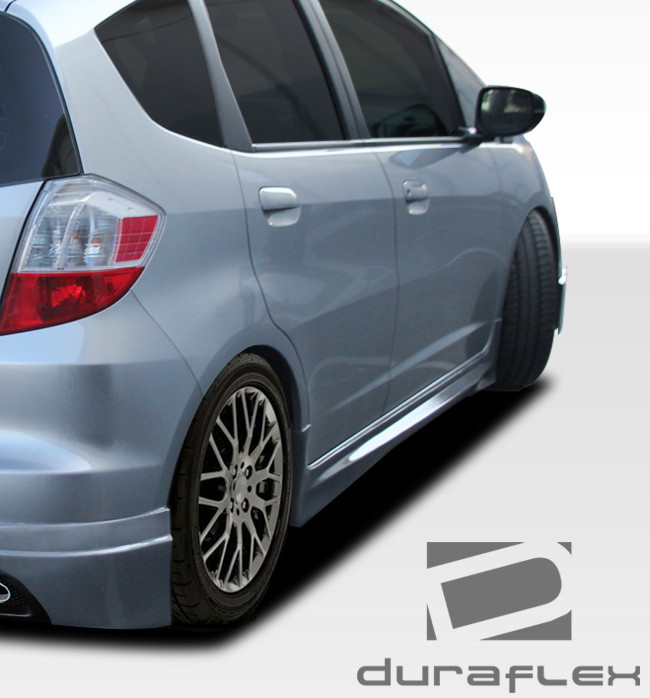 2009-2013 Honda Fit Duraflex Type M Side Skirts Rocker Panels - 2 Piece / Vehicle Year Make Model Trim - 2009-2013-Honda Fit ALL / Product Type - Sideskirts / Style Name -Type M / Kit Material - FRP (Fiberglass Reinforced Plastics) / Notes -