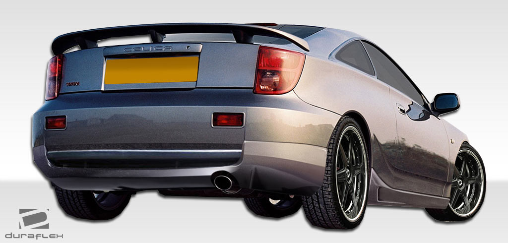 2000-2005 Toyota Celica Duraflex RM Design Side Skirts Rocker Panels - 2 Piece / Vehicle Year Make Model Trim - 2000-2005-Toyota Celica ALL / Product Type - Sideskirts / Style Name -RM Design / Kit Material - FRP (Fiberglass Reinforced Plastics) / Notes -
