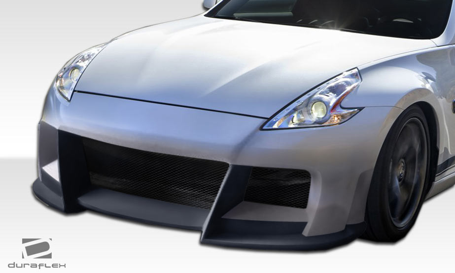 2009-2020 Nissan 370Z Z34 Duraflex W-2 Front Bumper Cover - 1 Piece / Vehicle Year Make Model Trim - 2009-2020-Nissan 370Z ALL / Product Type - Front Bumper / Style Name -W-2 / Kit Material - FRP (Fiberglass Reinforced Plastics) / Notes -