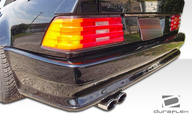 1990-2002 Mercedes SL Class R129 Duraflex AMG2 Look Rear Bumper Cover - 1 Piece / Vehicle Year Make Model Trim - 1990-2002-Mercedes SL - Mercedes ALL / Product Type - Rear Bumper / Style Name -AMG2 Look / Kit Material - FRP (Fiberglass Reinforced Plastics) / Notes -