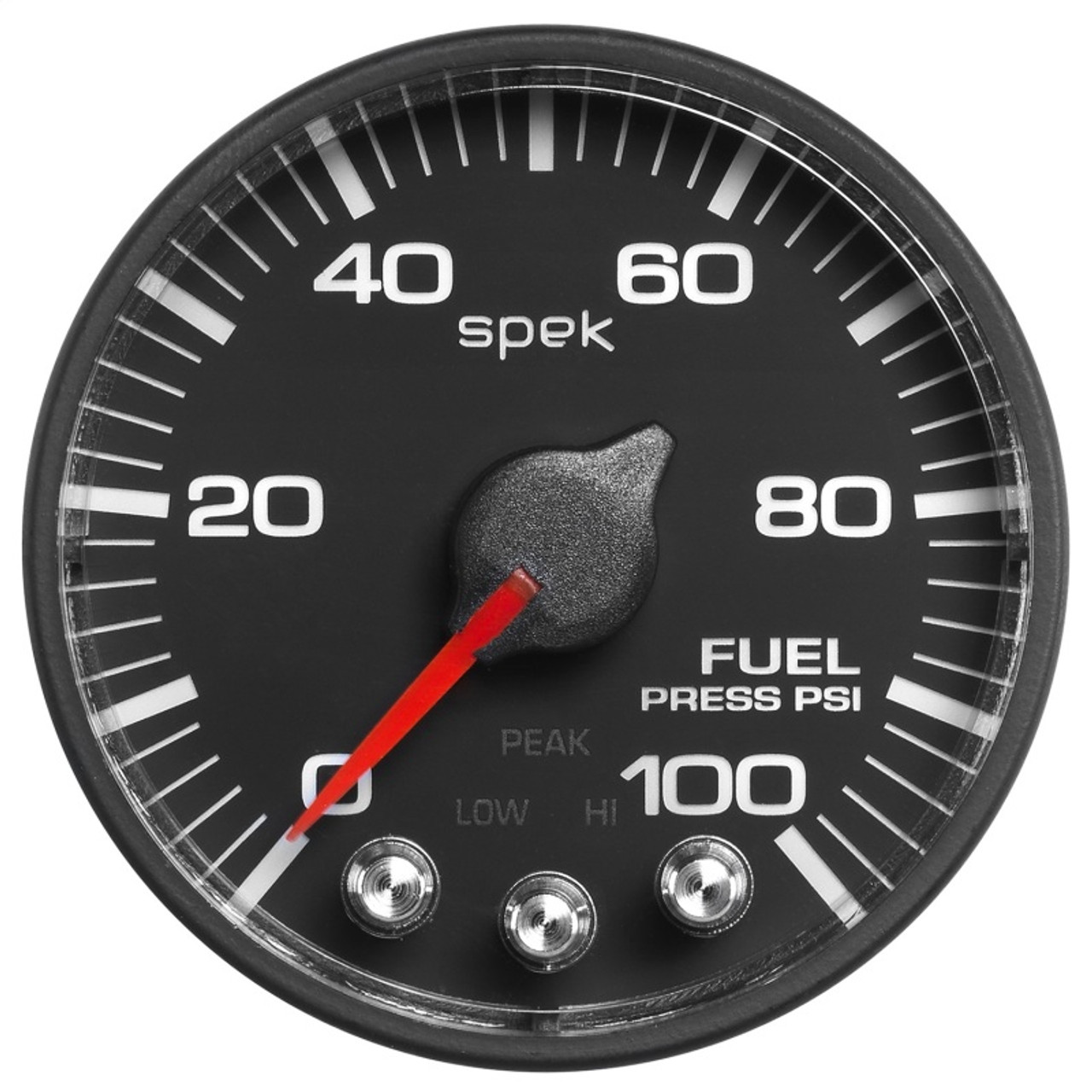 Autometer Spek-Pro - Nascar 2-1/16in Fuel Press 0- 100 psi Bfb Ecu - P514328