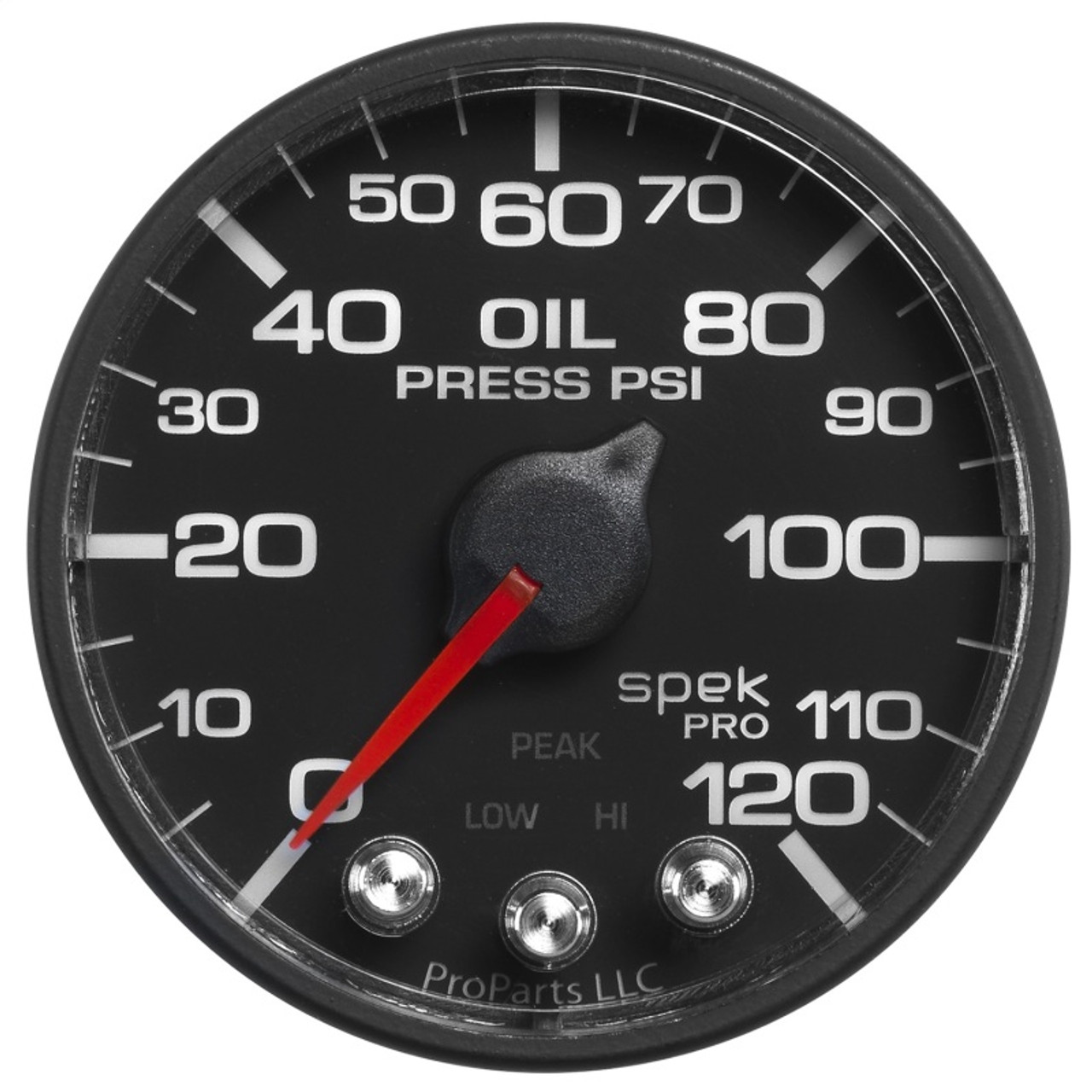 Autometer Spek-Pro - Nascar 2-1/16in Oil Press 0-120 psi Bfb Ecu - P525328