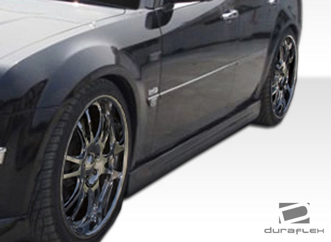 2005-2010 Chrysler 300 300C Duraflex Brizio Side Skirts Rocker Panels - 2 Piece / Vehicle Year Make Model Trim - 2005-2010-Chrysler 300 ALL / Product Type - Sideskirts / Style Name -Brizio / Kit Material - FRP (Fiberglass Reinforced Plastics) / Notes -