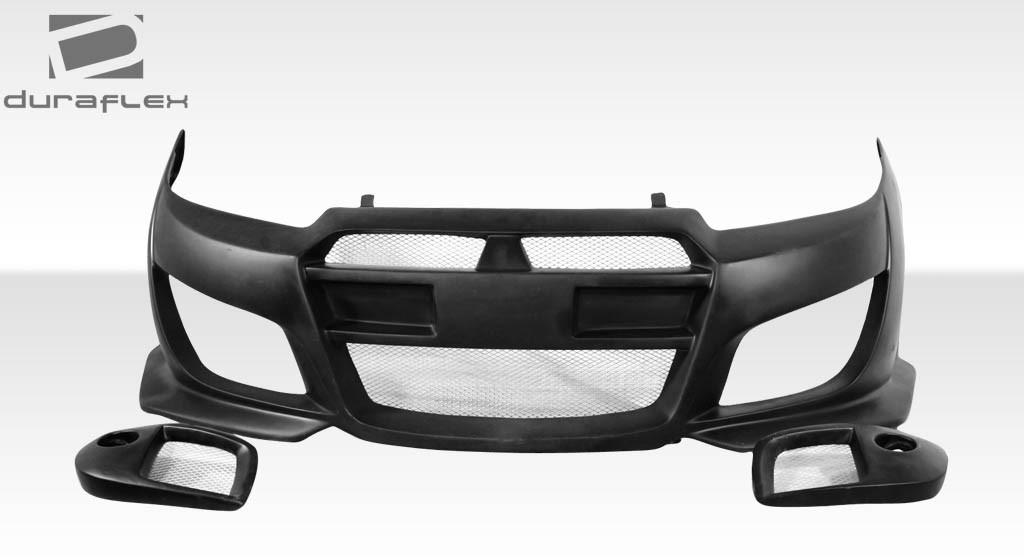 2007-2008 Hyundai Tiburon Duraflex Adonis Front Bumper Cover - 3 Piece / Vehicle Year Make Model Trim - 2007-2008-Hyundai Tiburon ALL / Product Type - Front Bumper / Style Name -Adonis / Kit Material - FRP (Fiberglass Reinforced Plastics) / Notes -