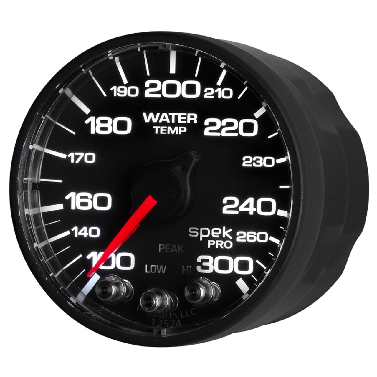 Autometer Spek-Pro - Nascar 2-1/16in Water Temp 100- 300F Bfb Ecu - P546328
