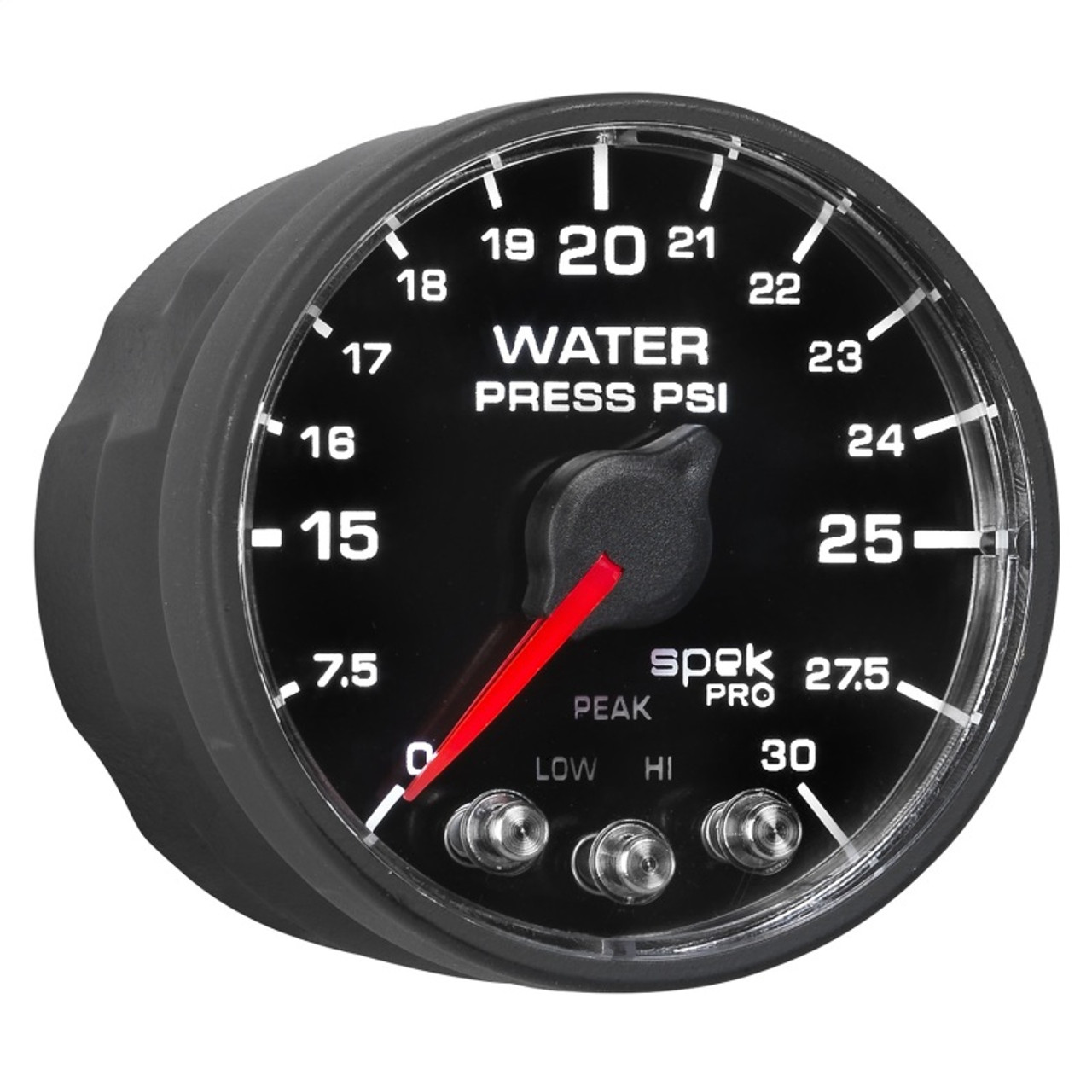 Autometer Spek-Pro - Nascar 2-1/16in Water Press 0- 30 psi Bfb - P550328-N1