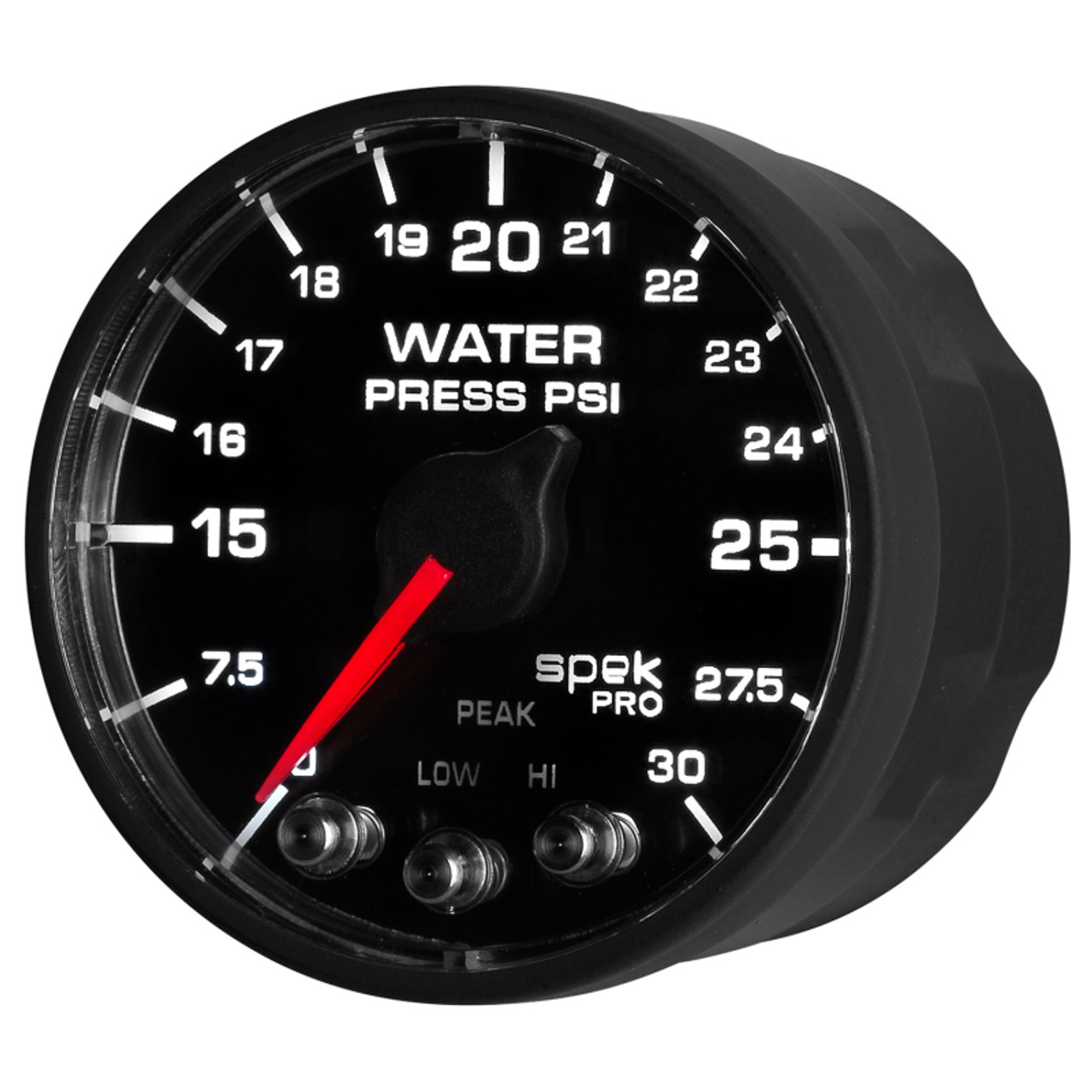 Autometer Spek-Pro - Nascar 2-1/16in Water Press 0- 30 psi Bfb - P550328-N1