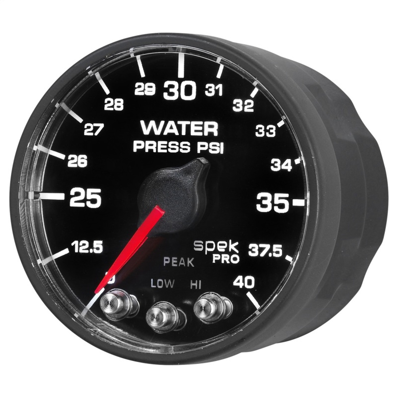 Autometer Spek-Pro - Nascar 2-1/16in Water Press 0- 40 psi Bfb - P551328-N1
