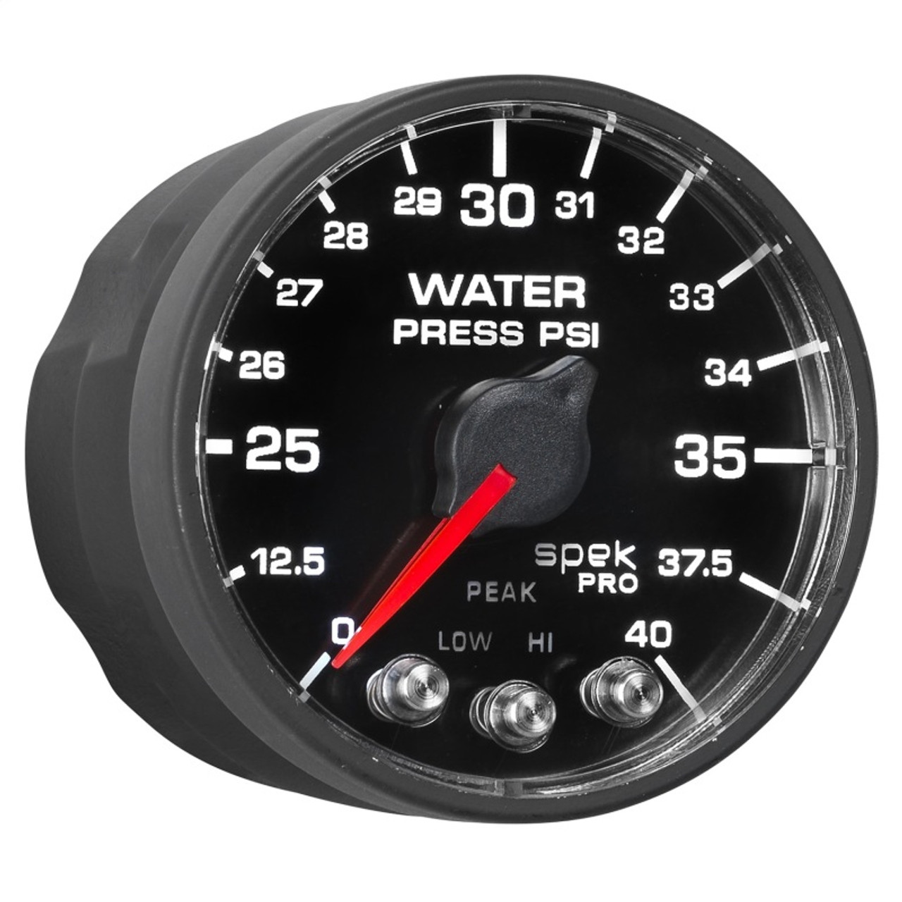 Autometer Spek-Pro - Nascar 2-1/16in Water Press 0- 40 psi Bfb - P551328-N1