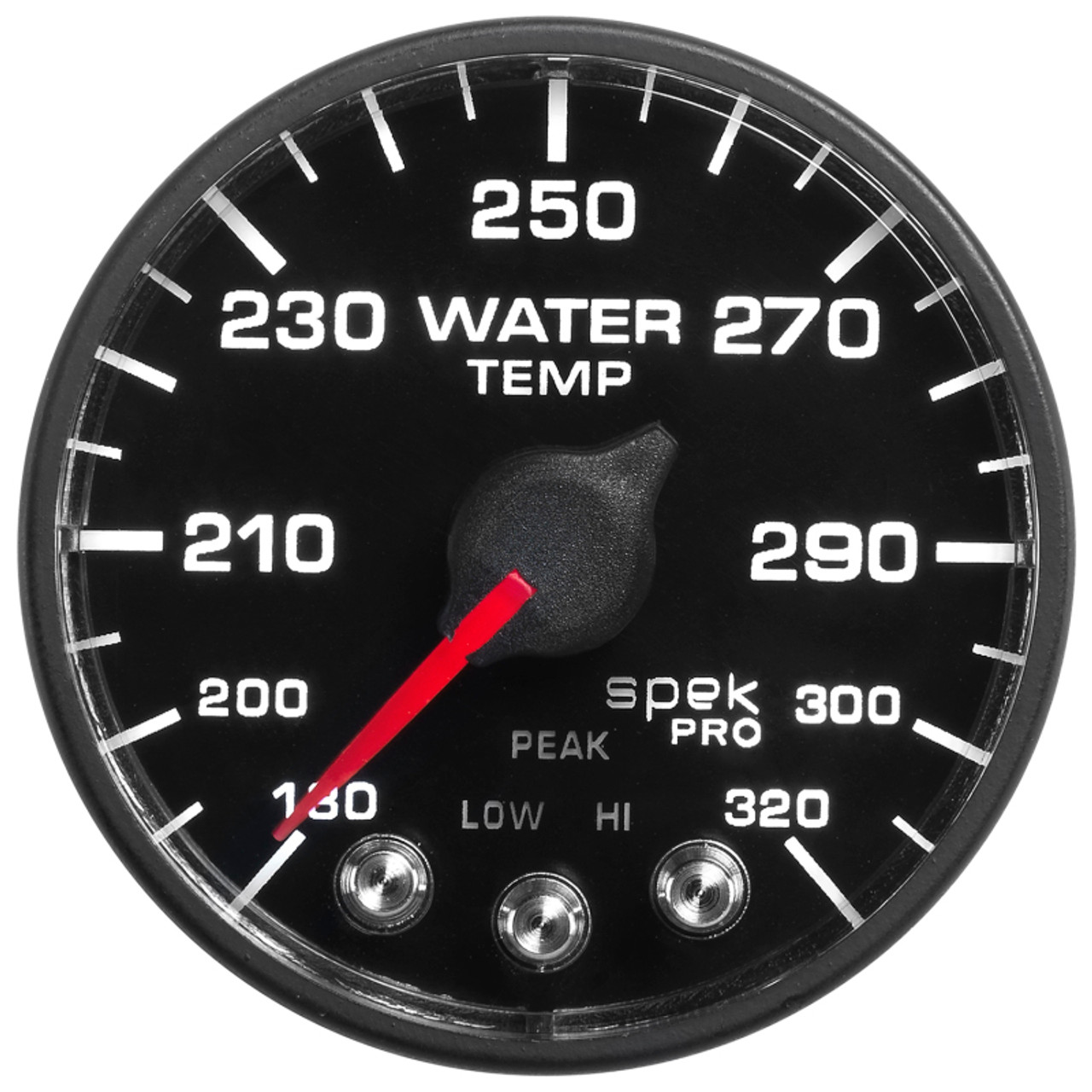 Autometer Spek-Pro - Nascar 2-1/16in Water Temp 180- 320F Bfb Ecu - P552328-N1