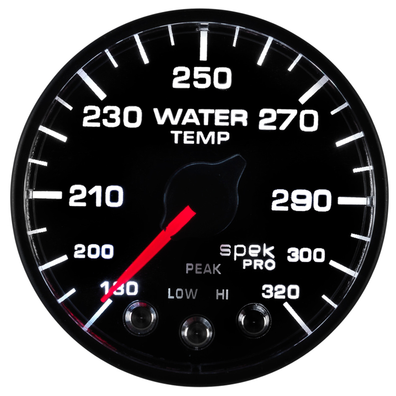 Autometer Spek-Pro - Nascar 2-1/16in Water Temp 180- 320F Bfb Ecu - P552328-N1