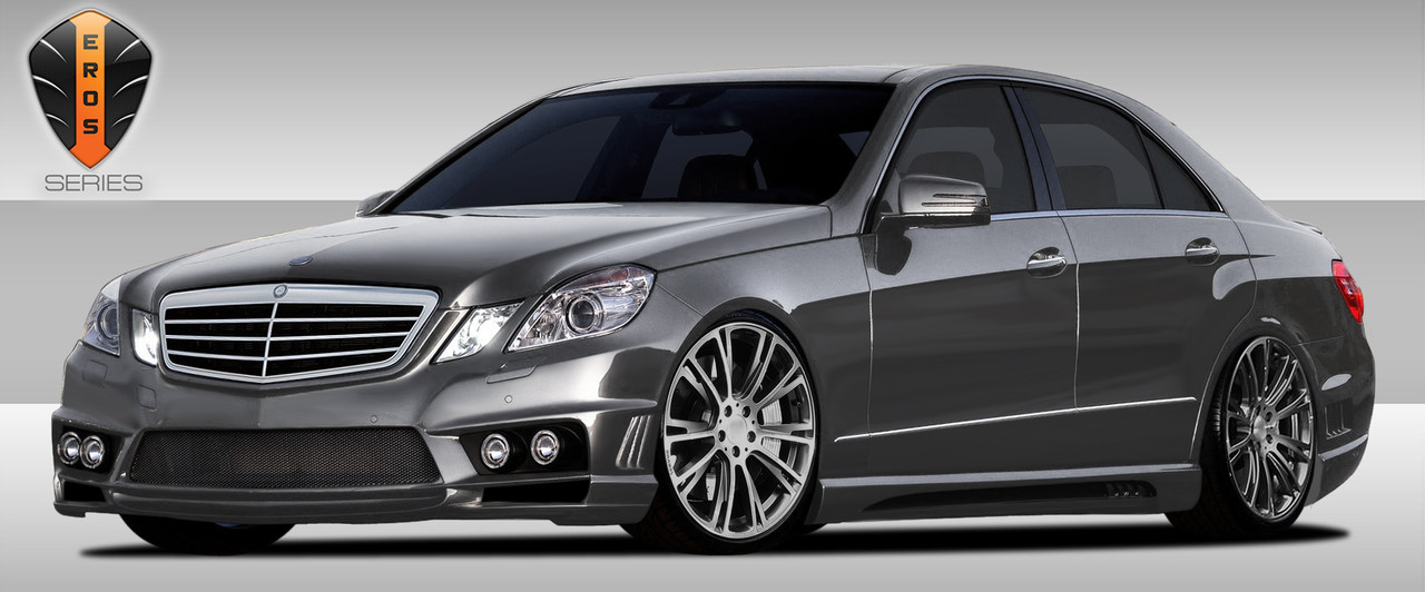 2010-2013 Mercedes E Class W212 Eros Version 1 Front Bumper Cover - 1 Piece (S) / Vehicle Year Make Model Trim - 2010-2013-Mercedes E Class 4DR / Product Type - Front Bumper / Style Name -Eros Version 1 / Kit Material - FRP (Fiberglass Reinforced Plastics) / Notes - foglight openings (2 per side) are approx. 3.25 inches & 3.5 inches All Overstock products are sold on a first come, first serve basis. Overstock products are sold as is, and all sales are final. Overstock products may not be returned or exchanged.