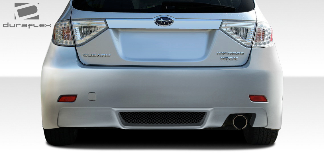 2008-2011 Subaru Impreza 5DR 2008-2010 Impreza WRX 5DR Duraflex C-Speed 3 Rear Bumper Cover - 1 Piece / Vehicle Year Make Model Trim - 2008-2011-Subaru Impreza 5DR / Product Type - Rear Bumper / Style Name -C-Speed 3 / Kit Material - FRP (Fiberglass Reinforced Plastics) / Notes -