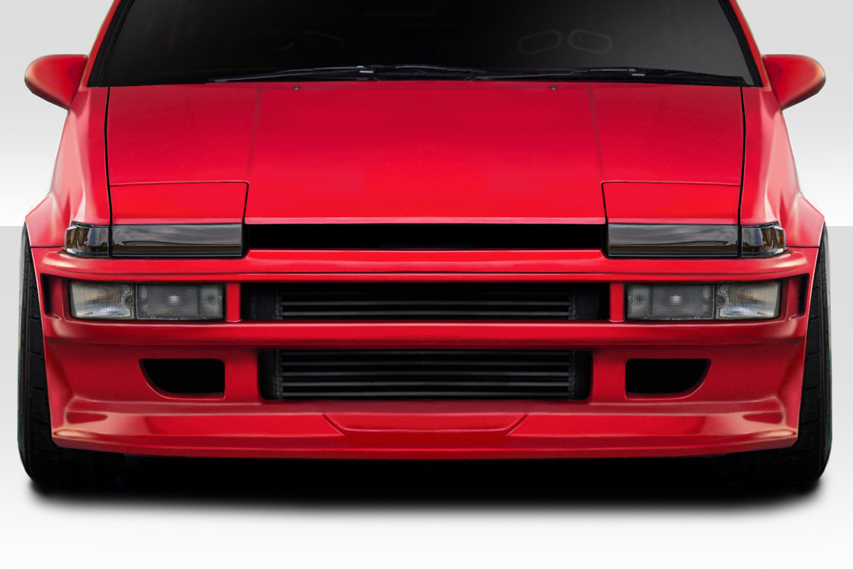 1984-1987 Toyota Corolla 2DR / HB Duraflex MB-R Body Kit - 4 Piece - Includes MB-R Front Bumper Cover (107846) MB-R Side Skirts Rocker Panels (107847) MB-R Rear Bumper Cover (107848) / Vehicle Year Make Model Trim - 1984-1987-Toyota Corolla 2DR / Product Type - Kit / Style Name -MB-R / Kit Material - FRP (Fiberglass Reinforced Plastics) / Notes -