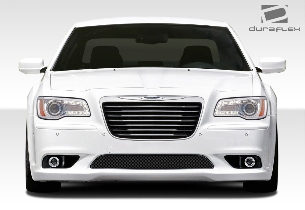 2011-2023 Chrysler 300 Duraflex SRT Look Front Bumper Cover - 1 Piece / Vehicle Year Make Model Trim - 2011-2023-Chrysler 300 ALL / Product Type - Front Bumper / Style Name -SRT Look / Kit Material - FRP (Fiberglass Reinforced Plastics) / Notes -
