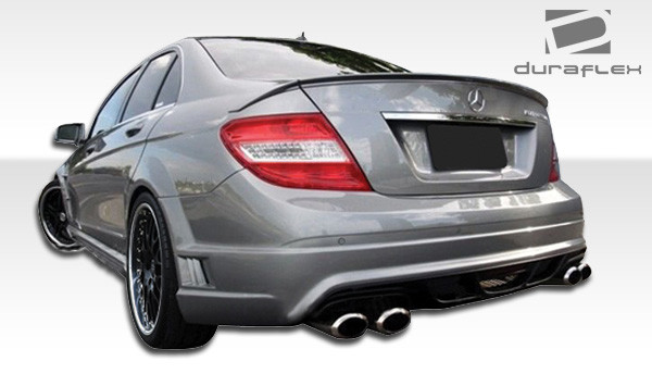 2008-2011 Mercedes C Class W204 Duraflex W-1 Body Kit - 6 Piece - Includes W-1 Front Bumper Cover (106105) W-1 Side Skirts Rocker Panels (106106) W-1 Rear Bumper Cover (106107) W-1 Fenders (108248) / Vehicle Year Make Model Trim - 2008-2011-Mercedes C Class 4DR / Product Type - Kit / Style Name -W-1 / Kit Material - FRP (Fiberglass Reinforced Plastics) / Notes -