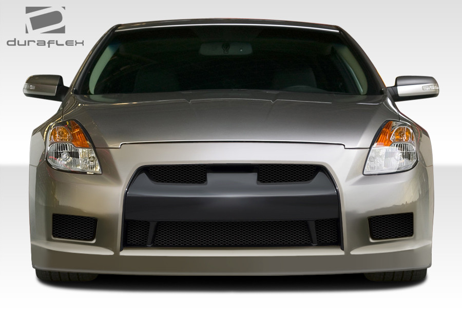 2008-2009 Nissan Altima 2DR Duraflex GT-R Body Kit - 4 Piece - Includes GT-R Front Bumper Cover (108416) GT Concept Side Skirts Rocker Panels (104307) GT Concept Rear Bumper Cover (104308) / Vehicle Year Make Model Trim - 2008-2009-Nissan Altima 2DR / Product Type - Kit / Style Name -GT-R / Kit Material - FRP (Fiberglass Reinforced Plastics) / Notes -