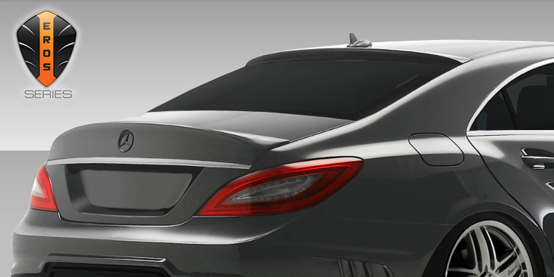 2012-2015 Mercedes CLS Class C218 W218 Eros Version 1 Roof Wing Spoiler - 1 Piece (S) / Vehicle Year Make Model Trim - 2012-2015-Mercedes CLS ALL / Product Type - Wing / Style Name -Eros Version 1 / Kit Material - FRP (Fiberglass Reinforced Plastics) / Notes -