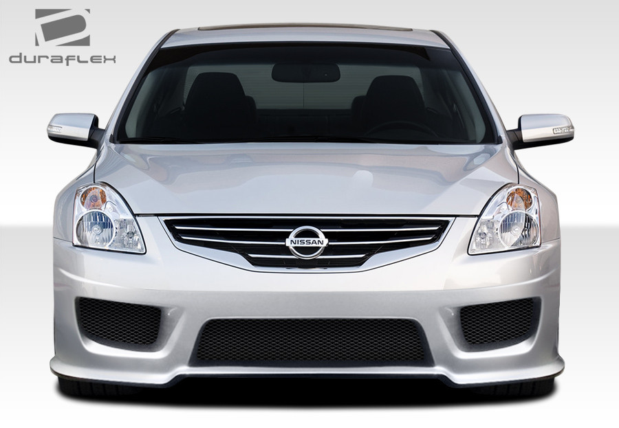 2010-2012 Nissan Altima 4DR Duraflex Sigma Body Kit - 4 Piece - Includes Sigma Front Bumper Cover (108506) Sigma Side Skirts Rocker Panels (105683) Sigma Rear Bumper Cover (105684) / Vehicle Year Make Model Trim - 2010-2012-Nissan Altima 4DR / Product Type - Kit / Style Name -Sigma / Kit Material - FRP (Fiberglass Reinforced Plastics) / Notes -