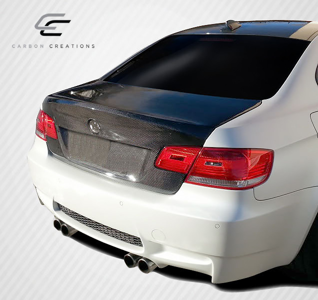 2007-2013 BMW 3 Series E92 2dr Carbon Creations CSL Look Trunk - 1 Piece / Vehicle Year Make Model Trim - 2007-2013-BMW 3 Series 2DR / Product Type - Trunk/Hatch / Style Name -CSL Look / Kit Material - Carbon Fiber / Notes -