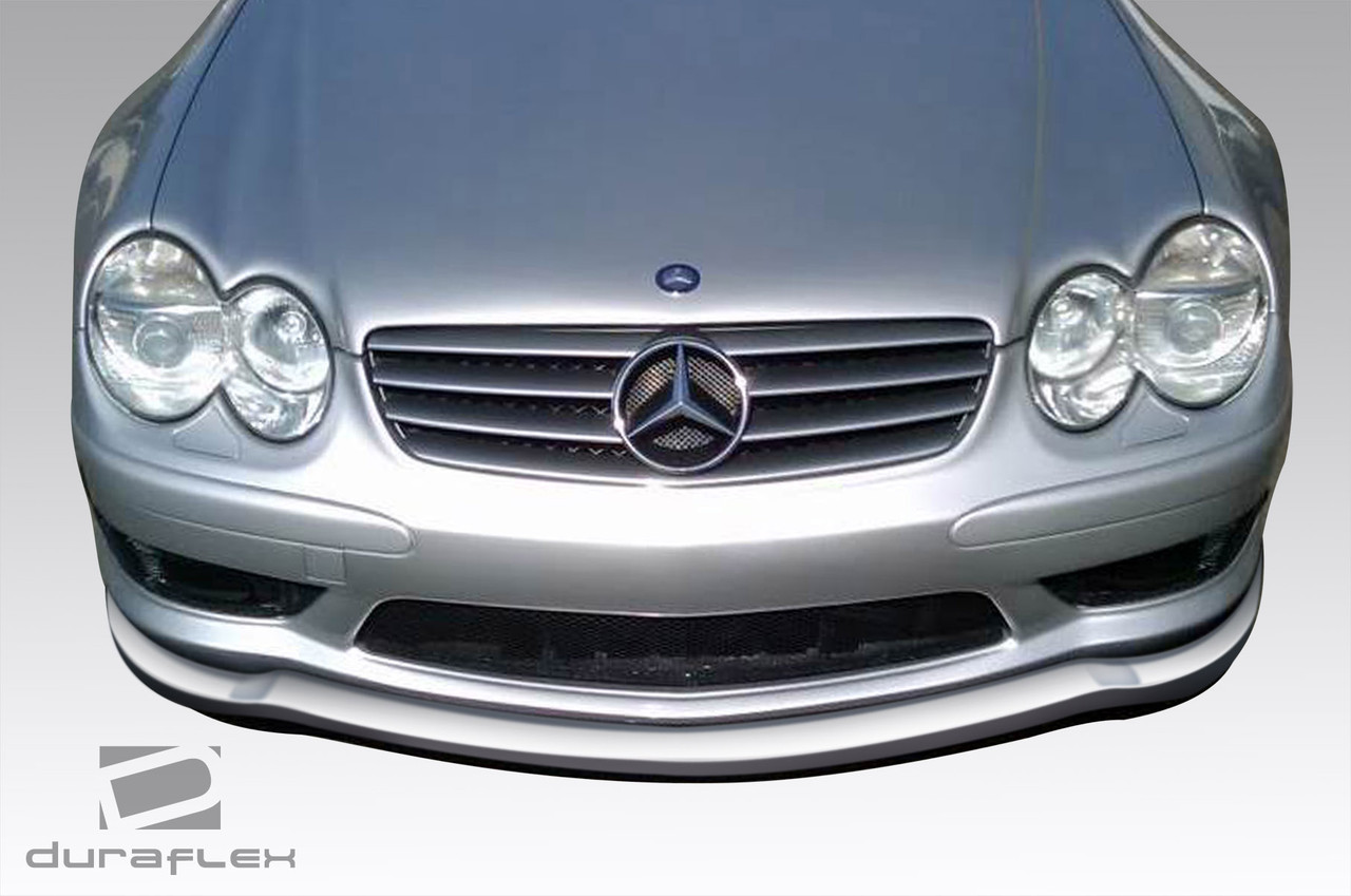 2003-2006 Mercedes SL Class R230 Duraflex L-Sport Front Lip Under Spoiler Air Dam - 1 Piece (fits AMG sport model only) / Vehicle Year Make Model Trim - 2003-2006-Mercedes SL - Mercedes ALL / Product Type - Front Lip/Add On / Style Name -L-Sport / Kit Material - FRP (Fiberglass Reinforced Plastics) / Notes - Note: sport package only