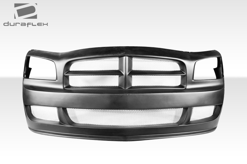 2006-2010 Dodge Charger Duraflex RK-S Front Bumper Cover - 1 Piece / Vehicle Year Make Model Trim - 2006-2010-Dodge Charger ALL / Product Type - Front Bumper / Style Name -RK-S / Kit Material - FRP (Fiberglass Reinforced Plastics) / Notes -