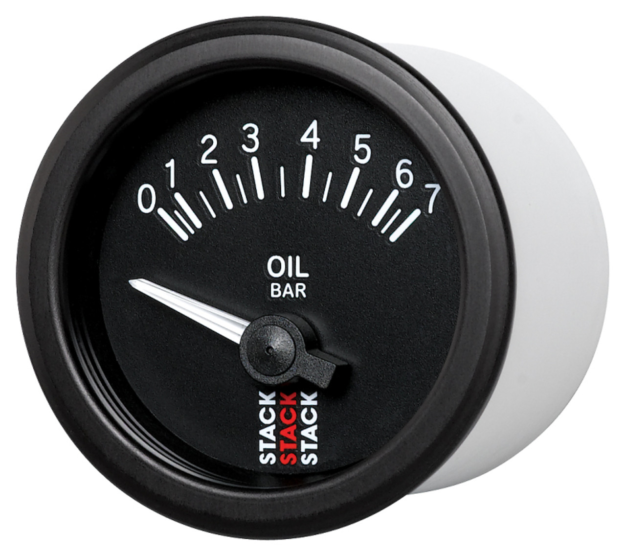Autometer Stack 52mm 0-7 Bar M10 (M) Electric Oil Pressure Gauge - Black - ST3201