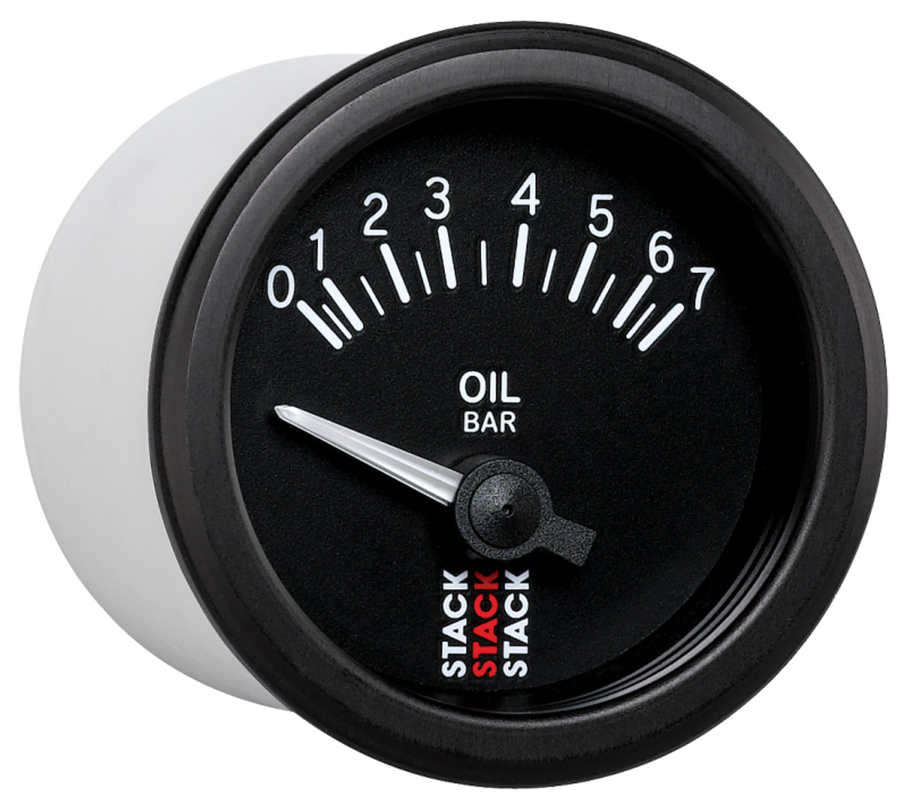 Autometer Stack 52mm 0-7 Bar M10 (M) Electric Oil Pressure Gauge - Black - ST3201