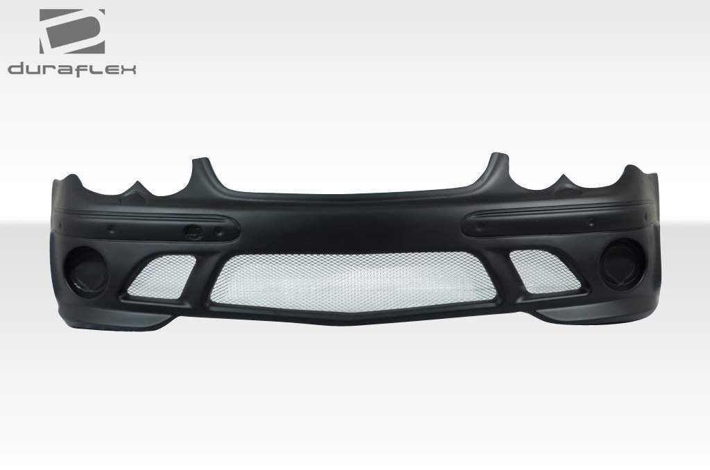 2003-2009 Mercedes CLK W209 Duraflex C63 Look Front Bumper Cover - 1 Piece / Vehicle Year Make Model Trim - 2003-2009-Mercedes CLK ALL / Product Type - Front Bumper / Style Name -C63 Look / Kit Material - FRP (Fiberglass Reinforced Plastics) / Notes - Note: will not fit 2003 cabriolet models. 98-02 clk parts will fit 2003 cabriolet models.