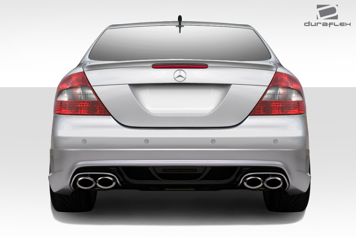 2003-2009 Mercedes CLK W209 Duraflex W-1 Rear Bumper Cover - 1 Piece / Vehicle Year Make Model Trim - 2003-2009-Mercedes CLK ALL / Product Type - Rear Bumper / Style Name -W-1 / Kit Material - FRP (Fiberglass Reinforced Plastics) / Notes -