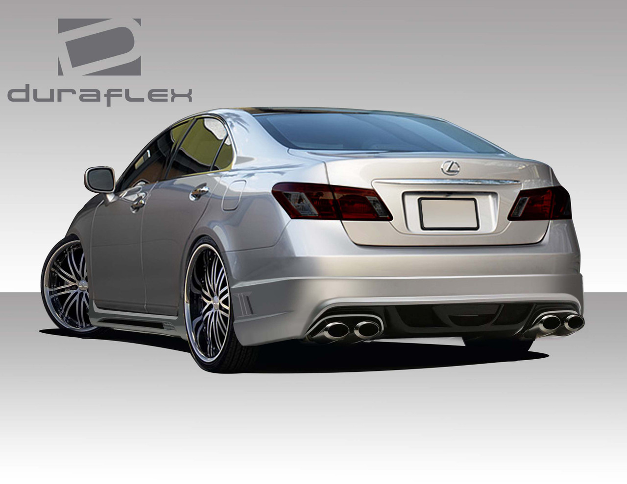 2007-2012 Lexus ES Series ES350 Duraflex AM-S Rear Bumper Cover - 1 Piece / Vehicle Year Make Model Trim - 2007-2012-Lexus ES ALL / Product Type - Rear Bumper / Style Name -AM-S / Kit Material - FRP (Fiberglass Reinforced Plastics) / Notes -
