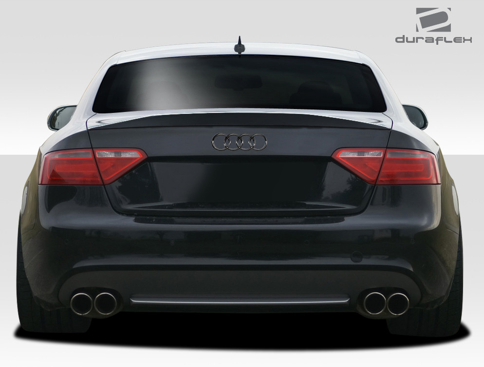 2008-2016 Audi A5 B8 2DR Duraflex CR-C Wing Trunk Lid Spoiler - 1 Piece (S) / Vehicle Year Make Model Trim - 2008-2016-Audi A5 2DR / Product Type - Wing / Style Name -CR-C / Kit Material - FRP (Fiberglass Reinforced Plastics) / Notes - Note: Will not fit S5 Models