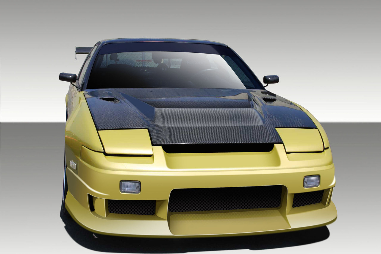 1989-1994 Nissan 240SX S13 2DR Duraflex Vector Body Kit - 4 Piece - Includes Vector Front Bumper Cover (109069) Vector Side Skirt Rocker Panels (109070) V-Speed Rear Bumper Cover (100853) / Vehicle Year Make Model Trim - 1989-1994-Nissan 240SX 2DR / Product Type - Kit / Style Name -Vector / Kit Material - FRP (Fiberglass Reinforced Plastics) / Notes -