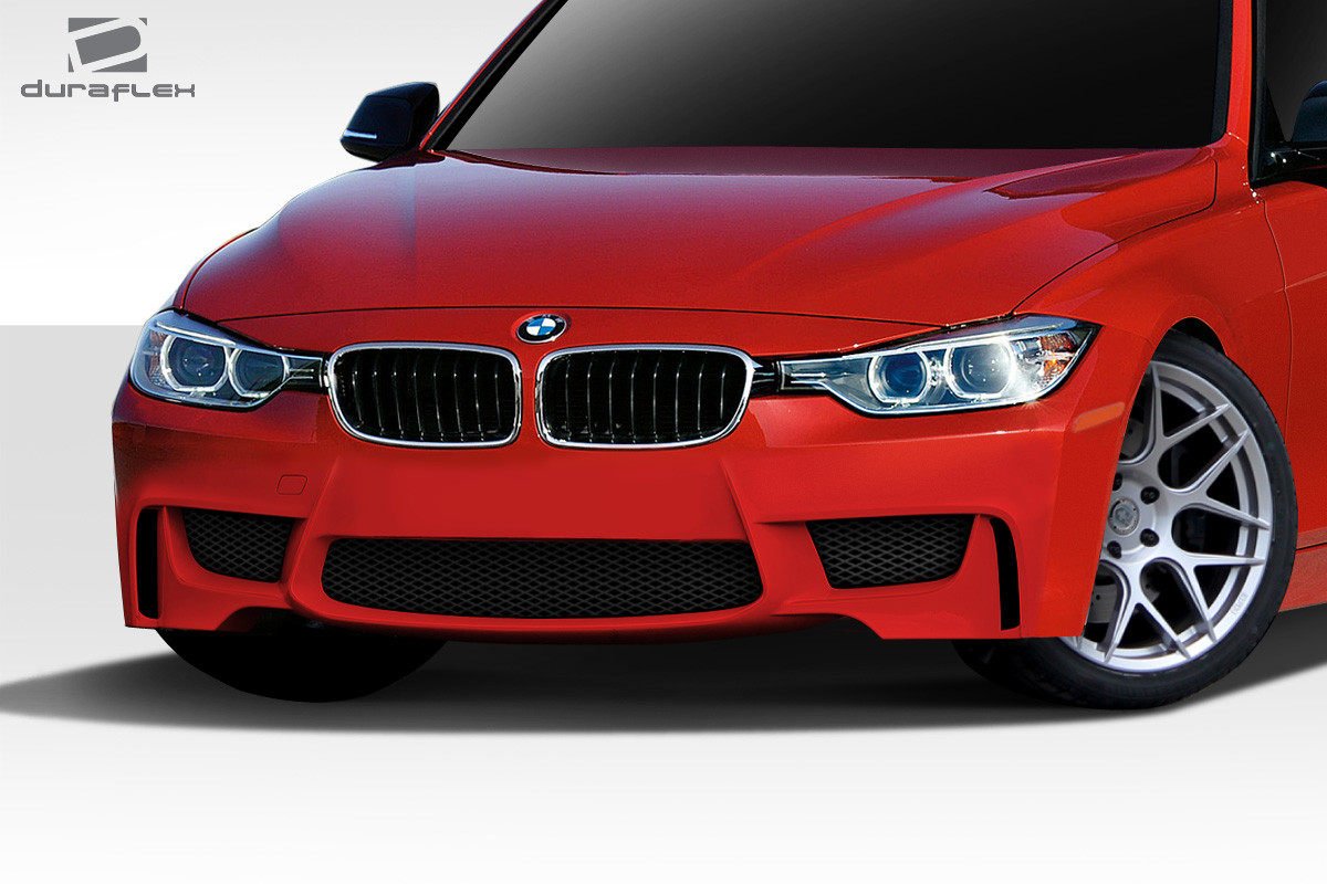 2012-2018 BMW 3 Series F30 Duraflex 1M Look Front Bumper Cover - 1 Piece / Vehicle Year Make Model Trim - 2012-2018-BMW 3 Series ALL / Product Type - Front Bumper / Style Name -1M Look / Kit Material - FRP (Fiberglass Reinforced Plastics) / Notes - Note: led light is optional, part number is 109463