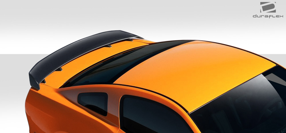 2010-2014 Ford Mustang Duraflex Boss Look Wing Spoiler - 1 Piece / Vehicle Year Make Model Trim - 2010-2014-Ford Mustang ALL / Product Type - Wing / Style Name -Boss Look / Kit Material - FRP (Fiberglass Reinforced Plastics) / Notes -