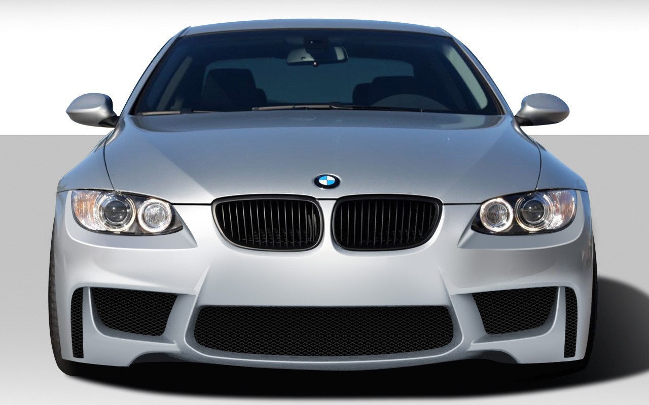 2007-2010 BMW 3 Series E92 2dr E93 Convertible Duraflex 1M Look Body Kit - 4 Piece - Includes 1M Look Front Bumper Cover (109529) M3 Look Side Skirt Rocker Panels (106899) M3 Look Rear Bumper Cover (106900) / Vehicle Year Make Model Trim - 2007-2010-BMW 3 Series 2DR / Product Type - Kit / Style Name -1M Look / Kit Material - FRP (Fiberglass Reinforced Plastics) / Notes -